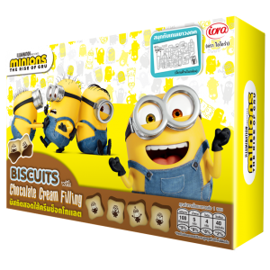 Minions Filled Biscuit Chocolate